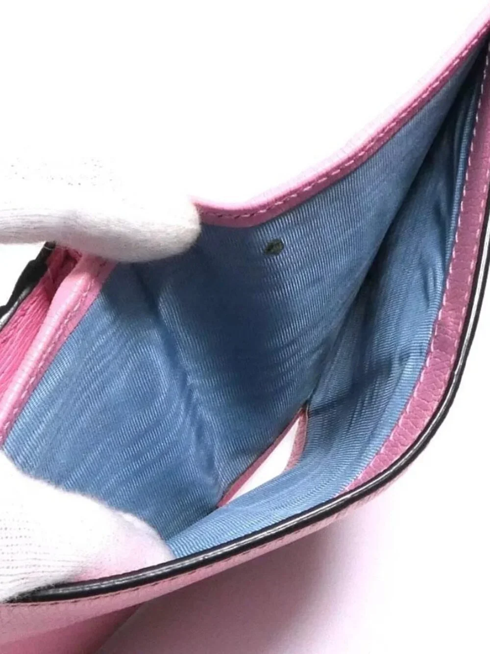 Auth GUCCI Bifold Wallet Pink Leather - h32248a - Picture 9 of 12